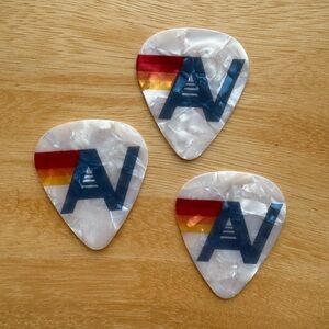 Aviator Nation Guitar Picks Set of 3 - Brand New